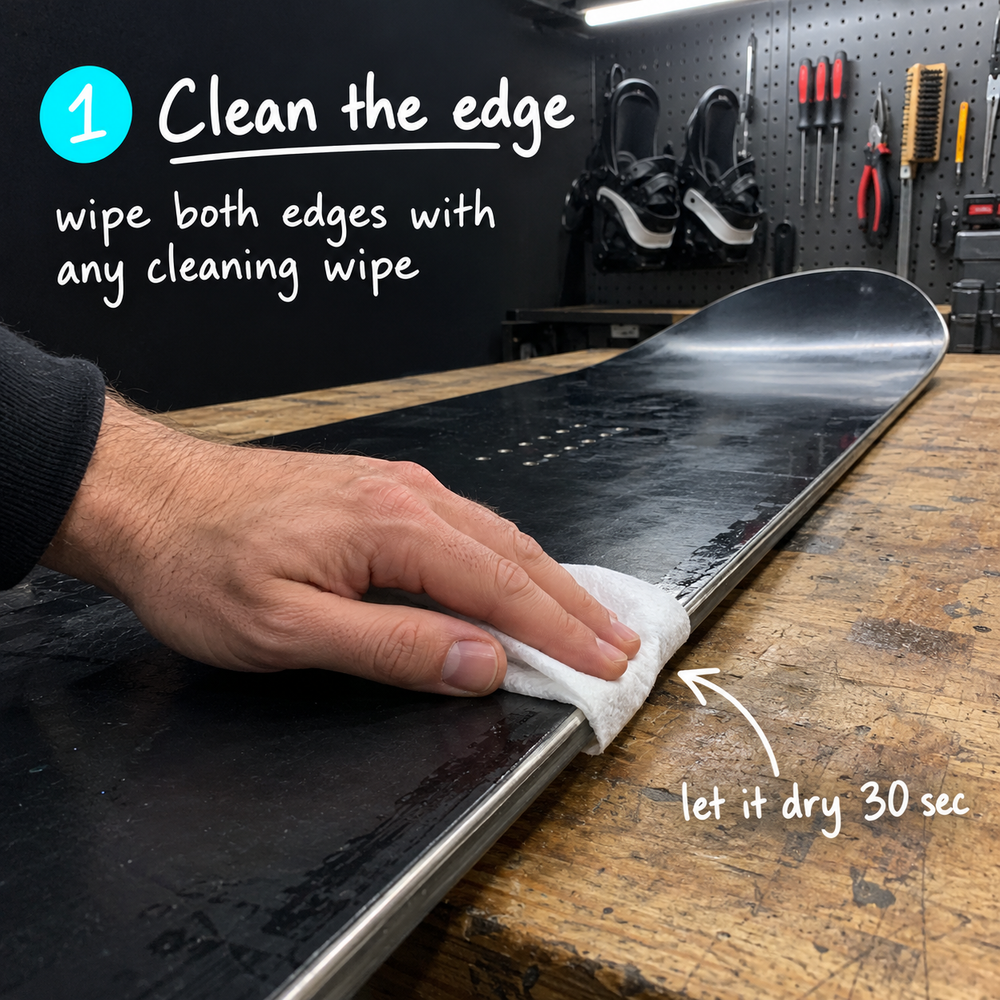 Clean the edge