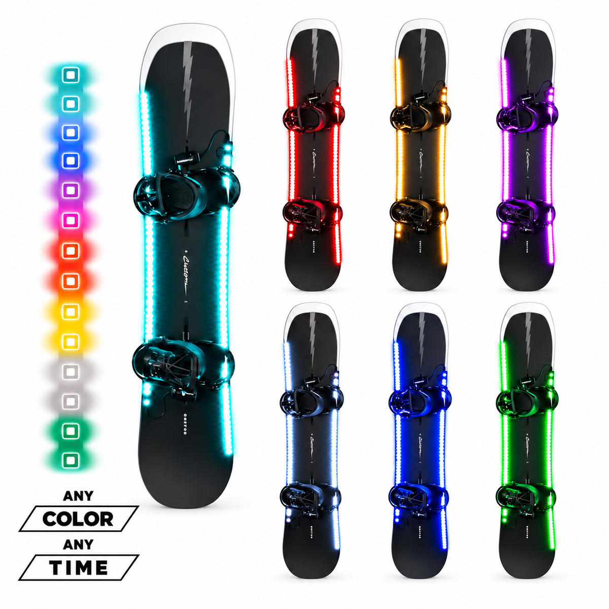 LED SNOWBOARD SYSTEM